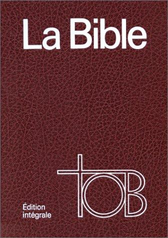 Bible TOB (traduction oecuménique)