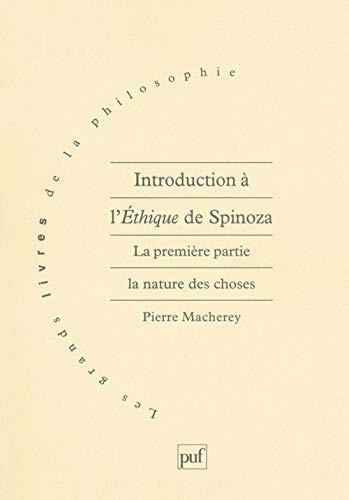 Introduction à l'Ethique de Spinoza